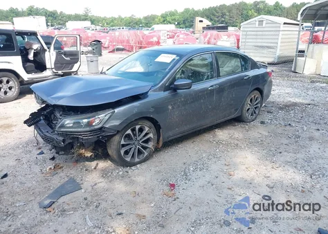 2015 Honda Accord Sport из США, поврежденный, VIN 1HGCR2F54FA036537